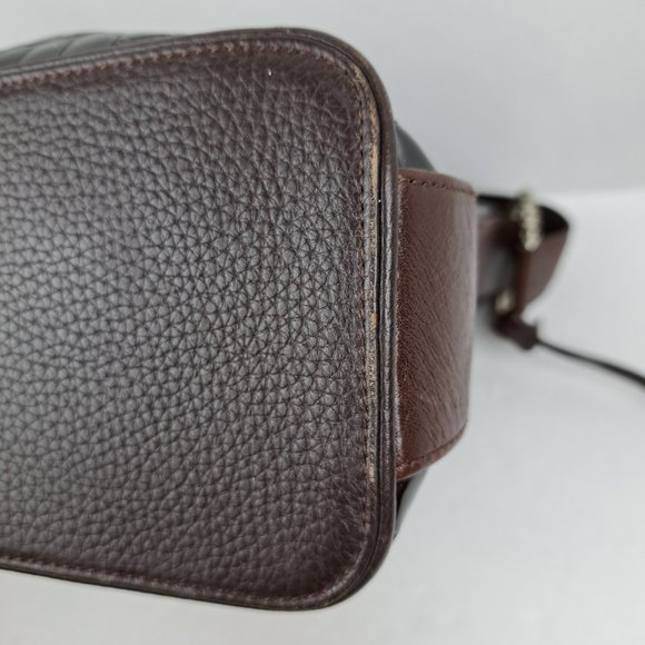 Brighton Cher Croc Embossed Glossy Patent Leather Hobo Bag - Picture 7 of 16